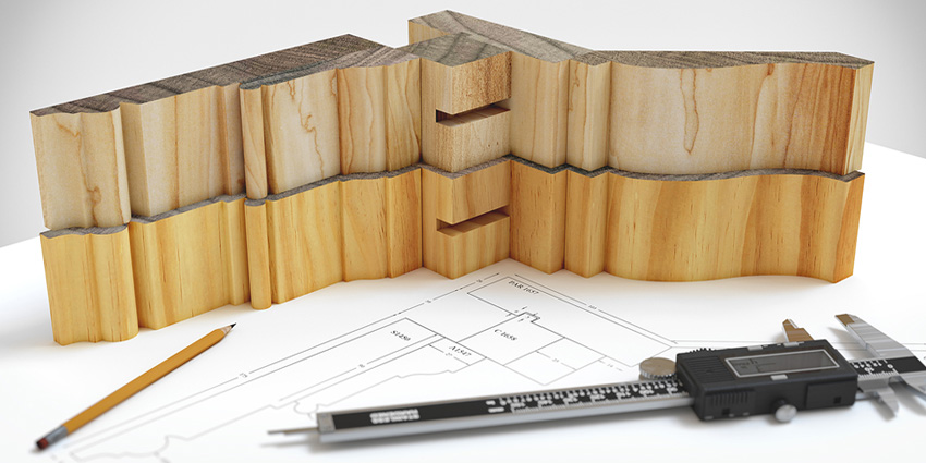 Custom mouldings made to measure